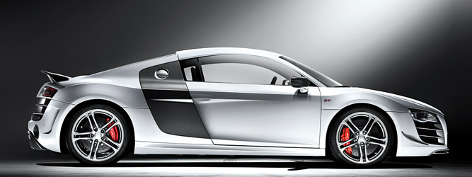 Компания Audi представила 560-сильный суперкар R8 GT
