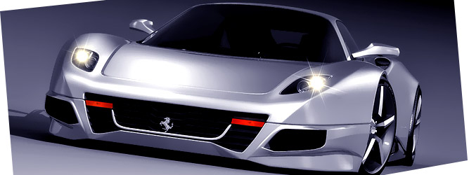 Студетны представили фантистический концепткар Ferrari F250 Concept