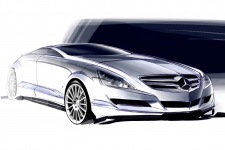 Скетчи Mercedes CLS 2011